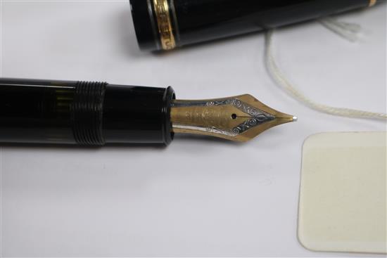 A Montblanc fountain pen, ballpoint, pencil set